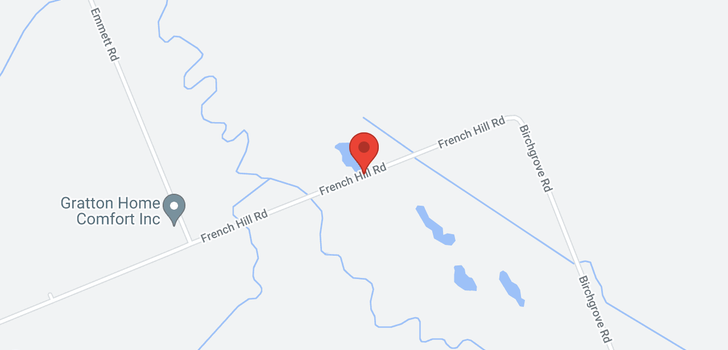 map of 3403 FRENCH HILL ROAD